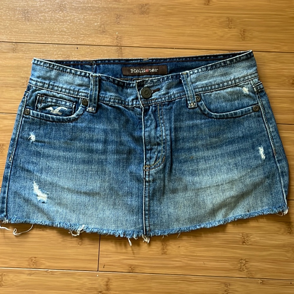 Hollister Denim skirt